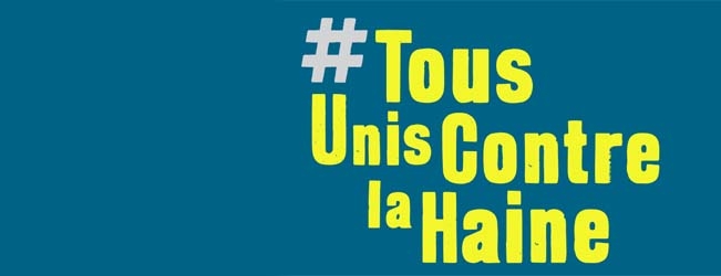 Visuel Tous unis contre la haine